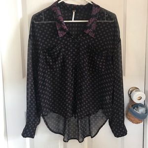 Free People size XS blouse